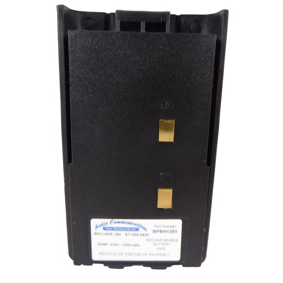 Hytera (HYT) TC-500 2-way Radio Replacement Battery NIMH 6V 1300mAh With Clip - Picture 2 of 9